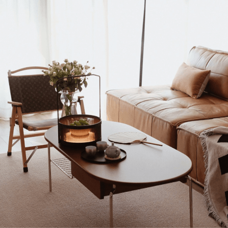 [PRE-ODER] โต๊ะกลาง DEEPWOOD รุ่น JARVIC สีน้ำตาล_1